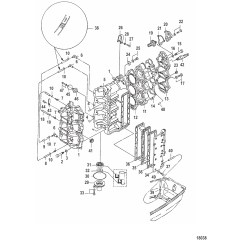 Cylinder Block Serial 0N495904 and Below