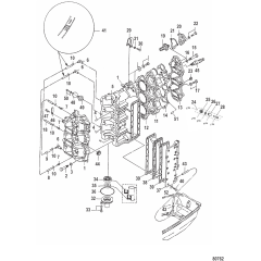 Cylinder Block Serial 0N495905 and Up