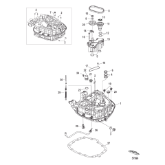 Oil Pump/Adaptor Plate-Upper