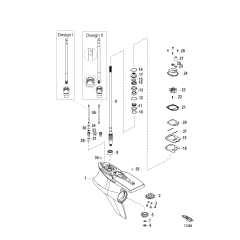 Gear Housing, Driveshaft, Sport Master (1.60 Gear Ratio)