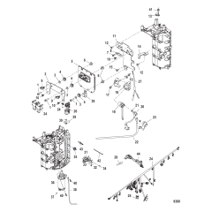 Electrical Components (USA-1B227000/Bel-0P401000 and Up)
