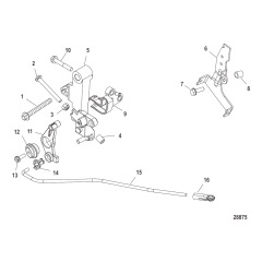Throttle Linkage Tiller