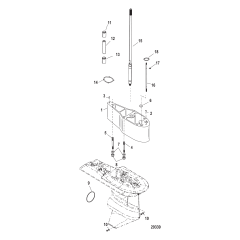 Extension Kit Driveshaft Housing 12092A20 - Bigfoot