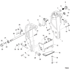 Transom Bracket