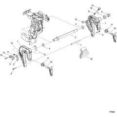 Clamp Brackets Manual Tilt