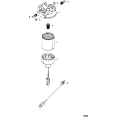 Fuel Filter with WIF- Boat Mounted