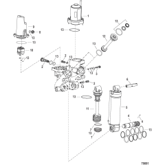 Power Trim Components 8M0225374 (Design II/III)