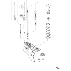 Gear Housing, Driveshaft, Torque Master (1.75 Gear Ratio)