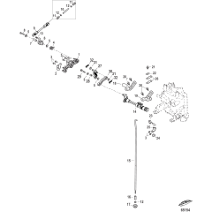 Throttle and Shift Linkage Tiller