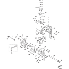 Clamp Brackets/Swivel Bracket Manual Tilt