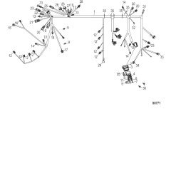 Engine Harness Harness Repair Ends - 8M0142259
