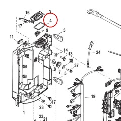 Mercury - Electrical Box Seal - Quicksilver - 25-885583