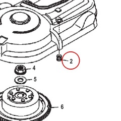Mercury - Grommet - Quicksilver - 25-888304