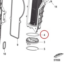 Mercury - O-Ring - Quicksilver - 25-8M0039516