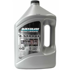 Quicksilver Synthetic 4 Stroke Outboard Oil 25W50 4L - Verado - 92-858084QE1