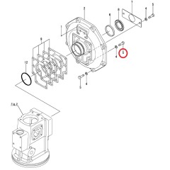 Yanmar - Bolt, M8x30 - 26206-080302