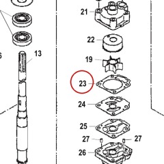 Mercury - Gasket - Quicksilver - 27-16158011