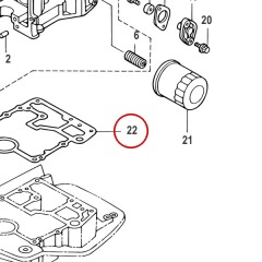 Mercury - Powerhead Gasket - Quicksilver - 27-835427T04