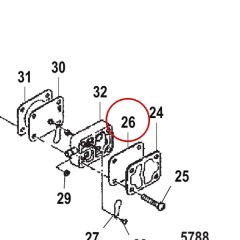 Mercury - GASKET - 27-855569