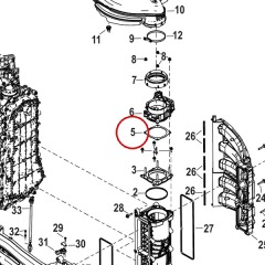 Mercury - Intake System Gasket - Quicksilver - 27-8M0109442