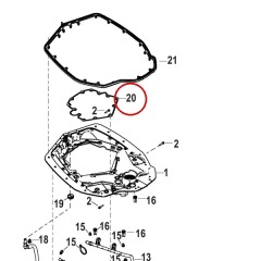 Mercury - Adapter Gasket - Quicksilver - 27-8M0205773