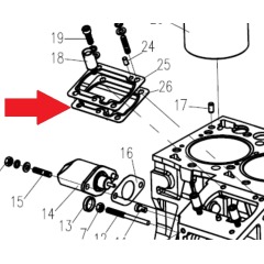 Barrus Shire - Injection Pump Gasket 15 15 & 15 20- 2M78030004