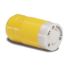 Marinco Female Connector - Ez Lock - 16A - 230V - Shore Power - 305CRCXNPK