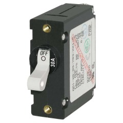 Blue Sea - A-Series Circuit Breaker - 30amp - White Toggle - 7222