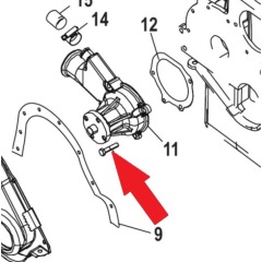 MerCruiser - SCREW 3.0L TKS MPI - Quicksilver - 10-8M0149724