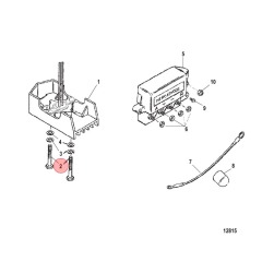 Mercury - SCREW (.250-20 x 1.375) - Quicksilver - 10-69067