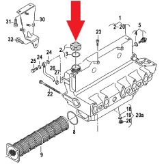 Mercury Diesel - CAP - SDI / TDI 40 to 165 - Quicksilver - 36-8M0068020