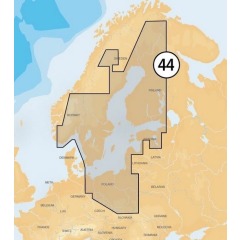 Navionics Plus CHART 44XG MSD CARD WITH SD ADAPTER - Baltic Sea