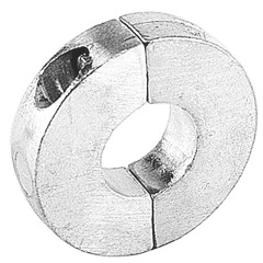 Flat type shaft anodes