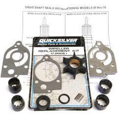 Genuine Mercury/Mariner 35 to 70 hp Two stroke Impeller kit - 47-89983Q1