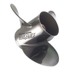 Mercury/Mariner 135 -300 / 90/115 CT MerCruiser Alpha/Bravo - 17 Pitch Vengeance Stainless Propeller - 48-16314A46