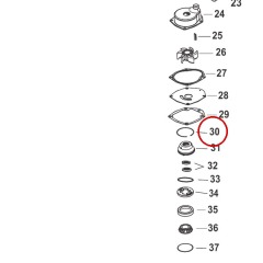 Mercury - Ring Retaining - Quicksilver - 53-880719