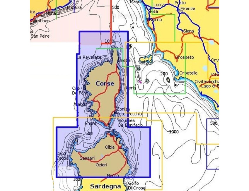 Raymarine Dragonfly Gold Charts