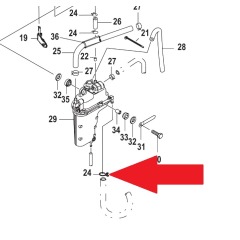 Mercury - CLIP Stainless Steel - EFI - 54-95395