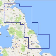 Navionics Plus Small 565 Grimsby to Anstruther CARD - N.East UK CHART - CF card