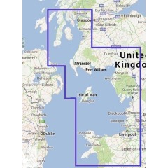 Navionics Plus Small 569 Jura to Barmouth CARD - Isle of Man CHART - Micro SD