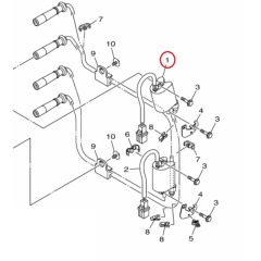 Yamaha - Ignition Coil and Leads F115B - 68V-82310-01