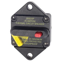 Blue Sea - 285-Series Circuit Breaker - Panel Mount 25A - PN. 7080