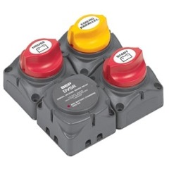BEP - SQUARE BATTERY DISTRIBUTION CLUSTER - Single Eng. - BATT BANKS - 716-S-140V-SR
