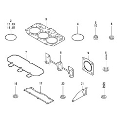 Yanmar - Gasket Set (Non-Asb.) 3TNV70 - 719515-92620