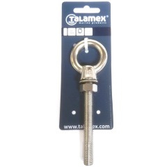 Talamex - Eye Bolt 10mm x 100mm - 316 Stainless  - 73.100.010