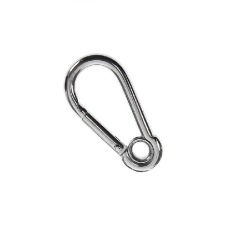 Talamex - 316 Stainless Classic Carabiner with Eye - 6mm - 74.226.060