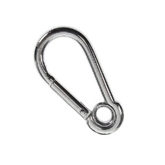 Talamex - 316 Stainless Classic Carabiner with Eye - 8mm - 74.226.080