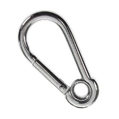 Talamex - 316 Stainless Classic Carabiner with Eye - 10mm - 74.226.100