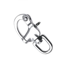 Talamex - 316 Stainless Snap Shackle - Swivel Eye - 70mm - 74.550.070