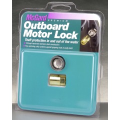 McGard 74037 Marine Single Outboard Motor Lock Set (M12x1.25 Thread Size) – Yamaha/Honda